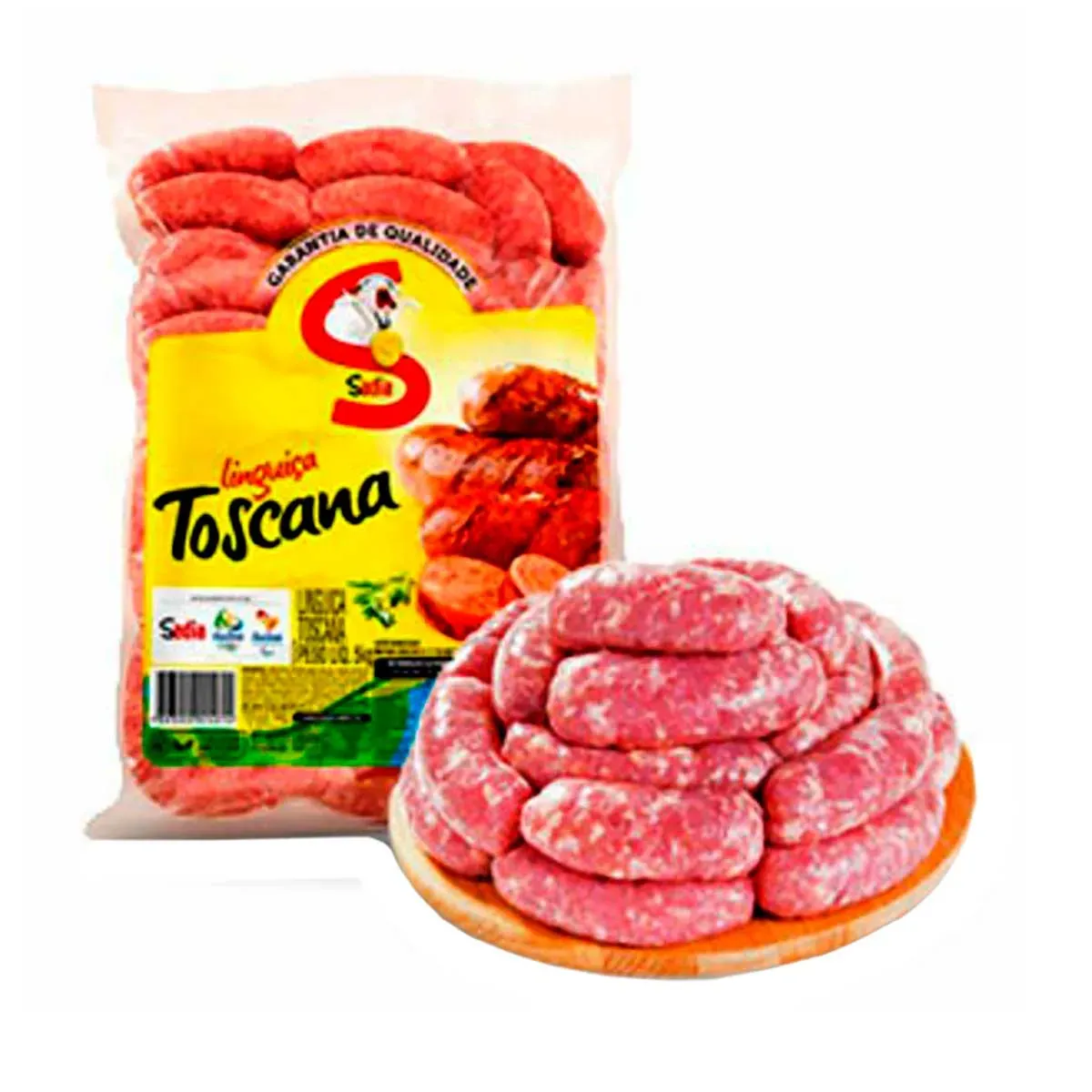 Linguiça Toscana Inteira Sadia 600G