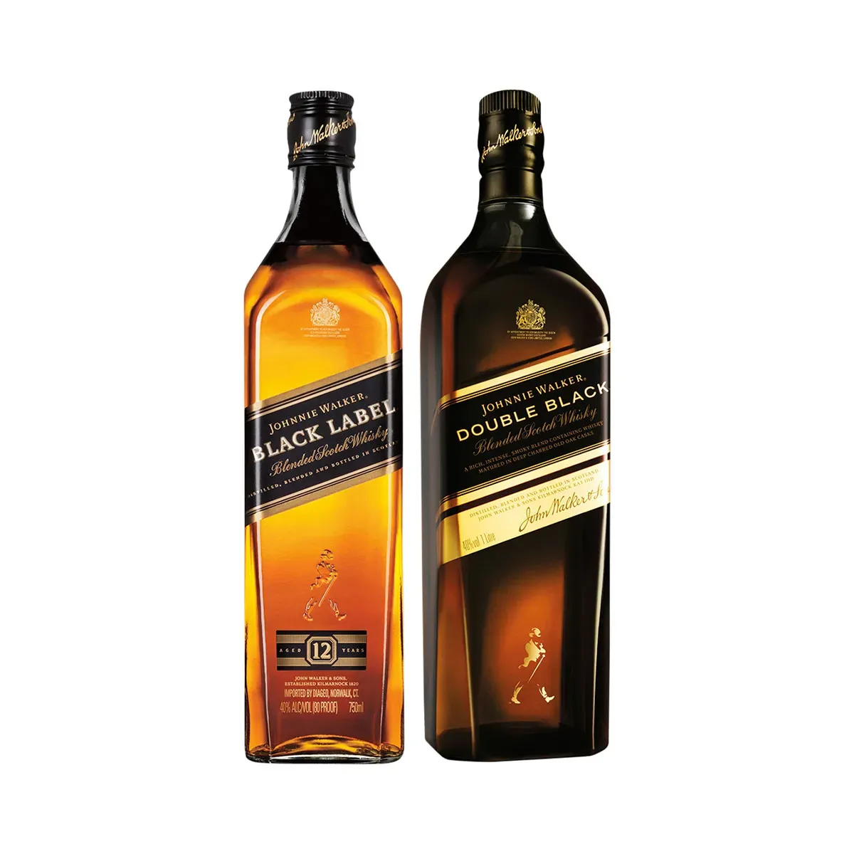 Whisky Johnnie Walker Double Black + Whisky 1L