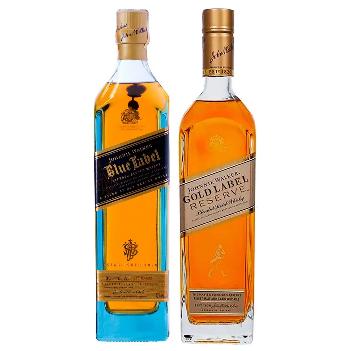 Whisky Johnnie Walker Blue Label + Whisky 750ML