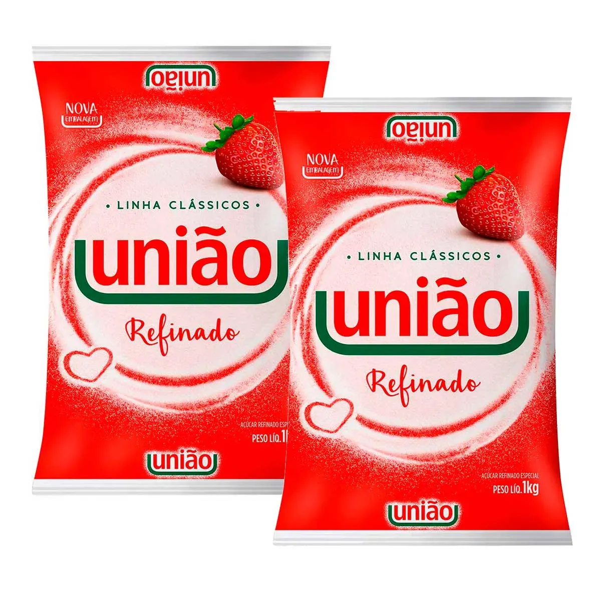 Açúcar Refinado União 1KG 2UN