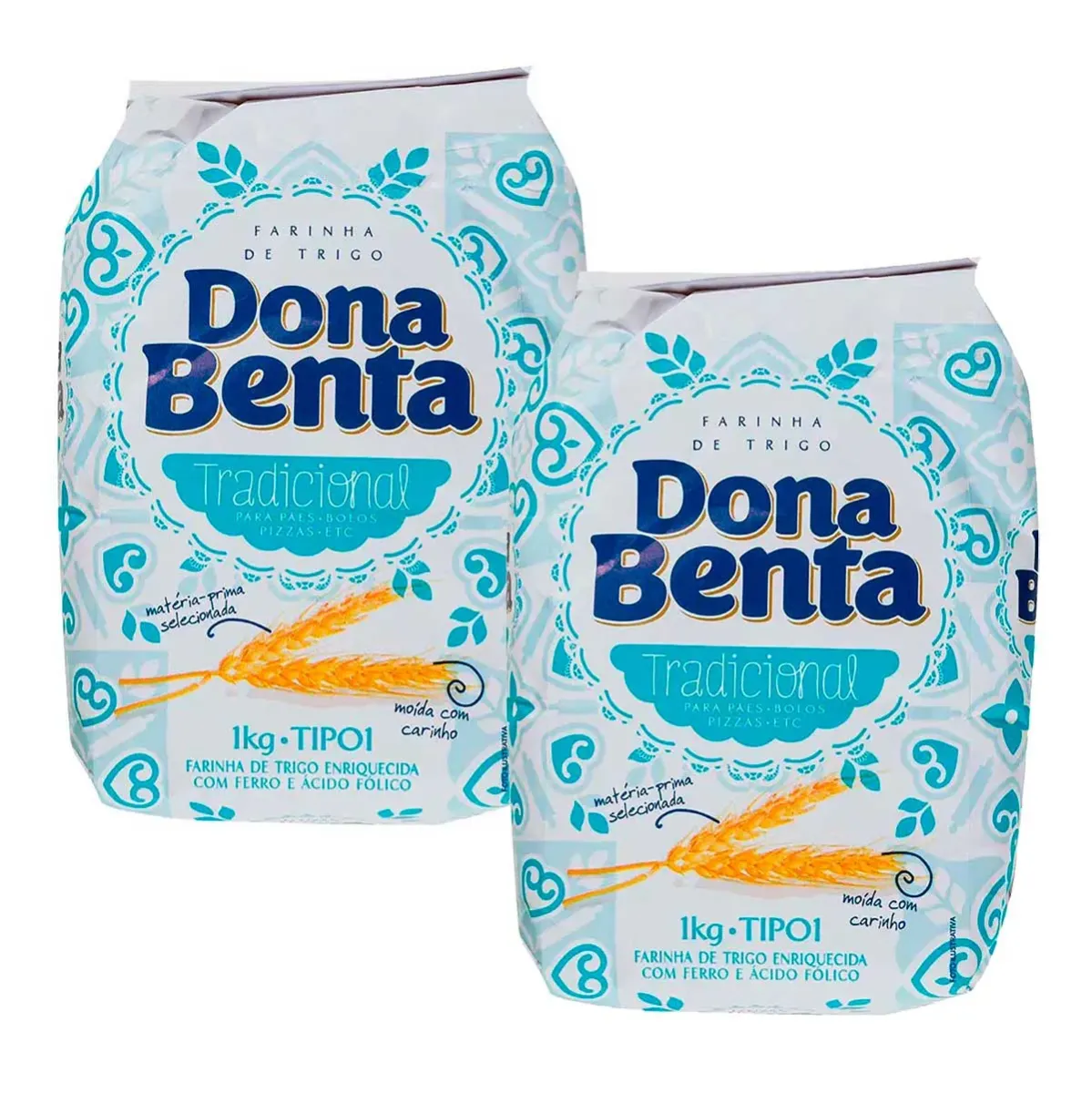Farinha de Trigo Dona Benta 1KG 2UN