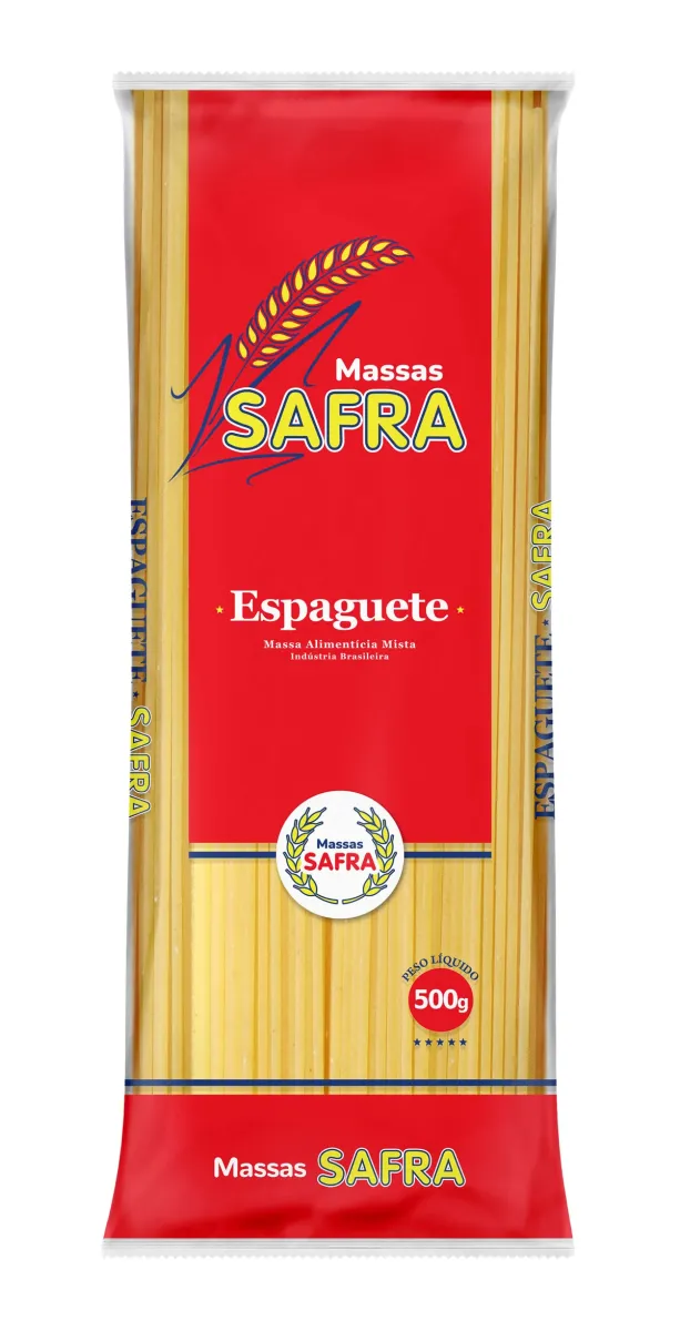 Macarrão Safra Espaguete Sêmola 500G