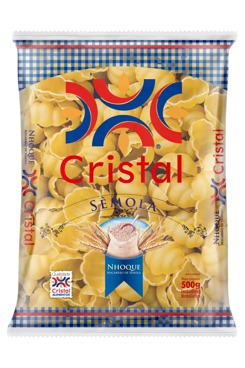 Macarrão Nhoque Sêmola Cristal PCT