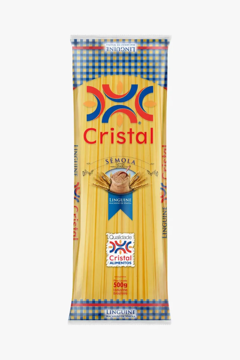 Macarrão Sêmola Linguine Cristal PCT