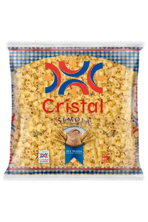 Macarrão Sêmola Ave Maria Cristal PCT