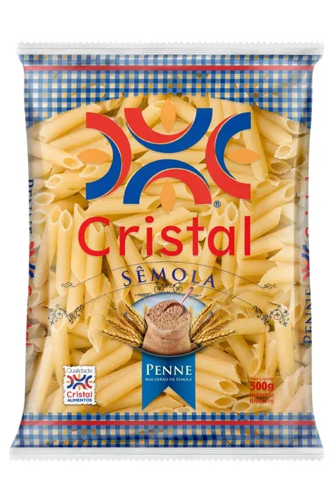Macarrão Sêmola Penne Cristal PCT