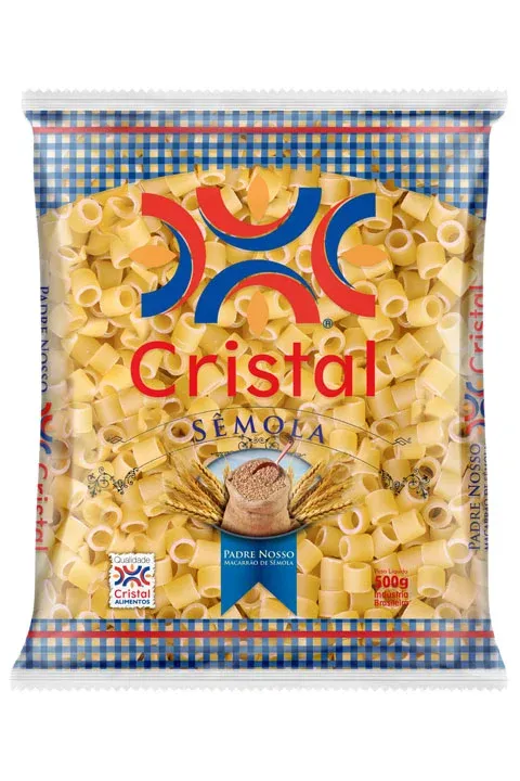 Macarrão Sêmola Padre Nosso Cristal PCT