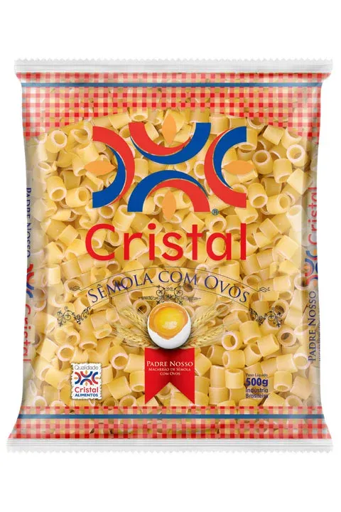 Macarrão Sêmola com Ovos Padre Nosso Cristal PCT