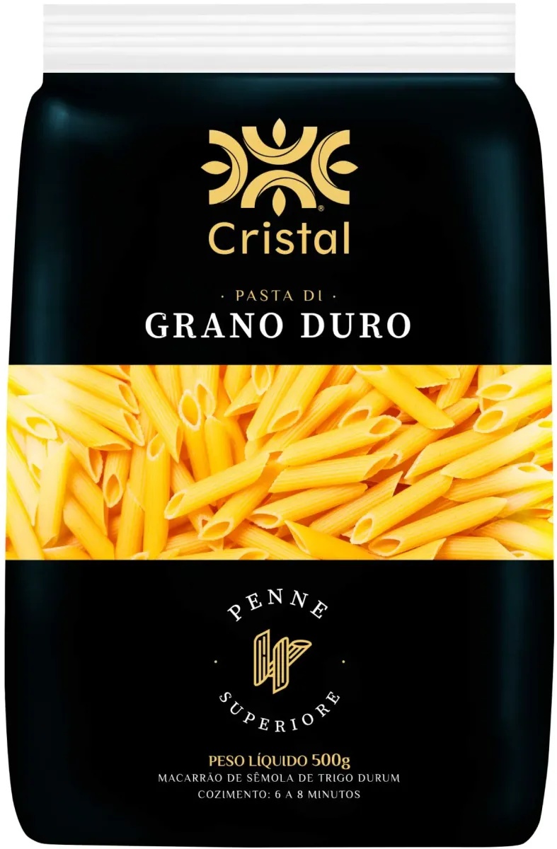 Macarrão Grano Duro Penne Cristal PCT