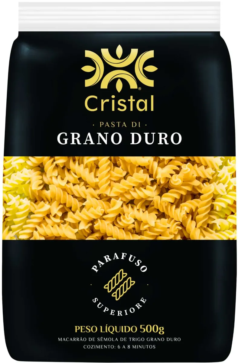 Macarrão Grano Duro Parafuso Cristal PCT