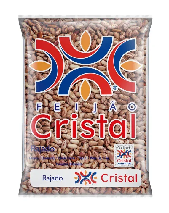 Feijão Cristal Rajado PCT