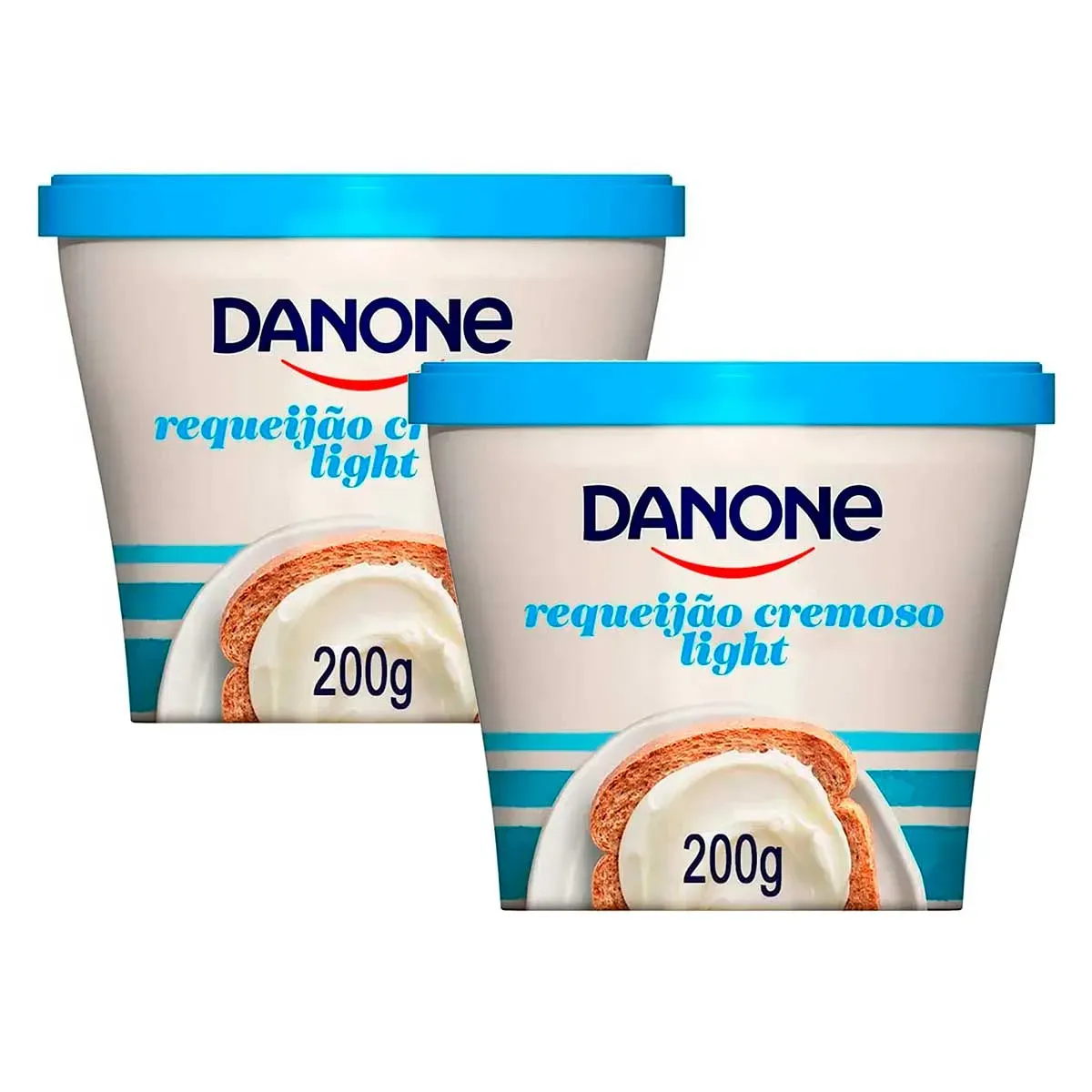 Requeijão Cremoso Light Danone 200G 2UN