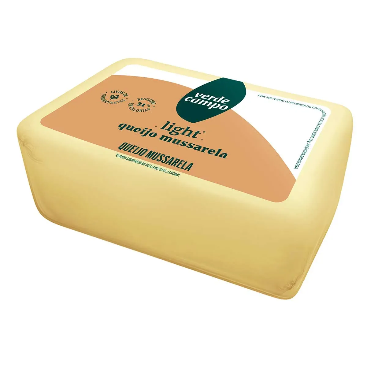 Queijo Mussarela Light Verde Campo 200G