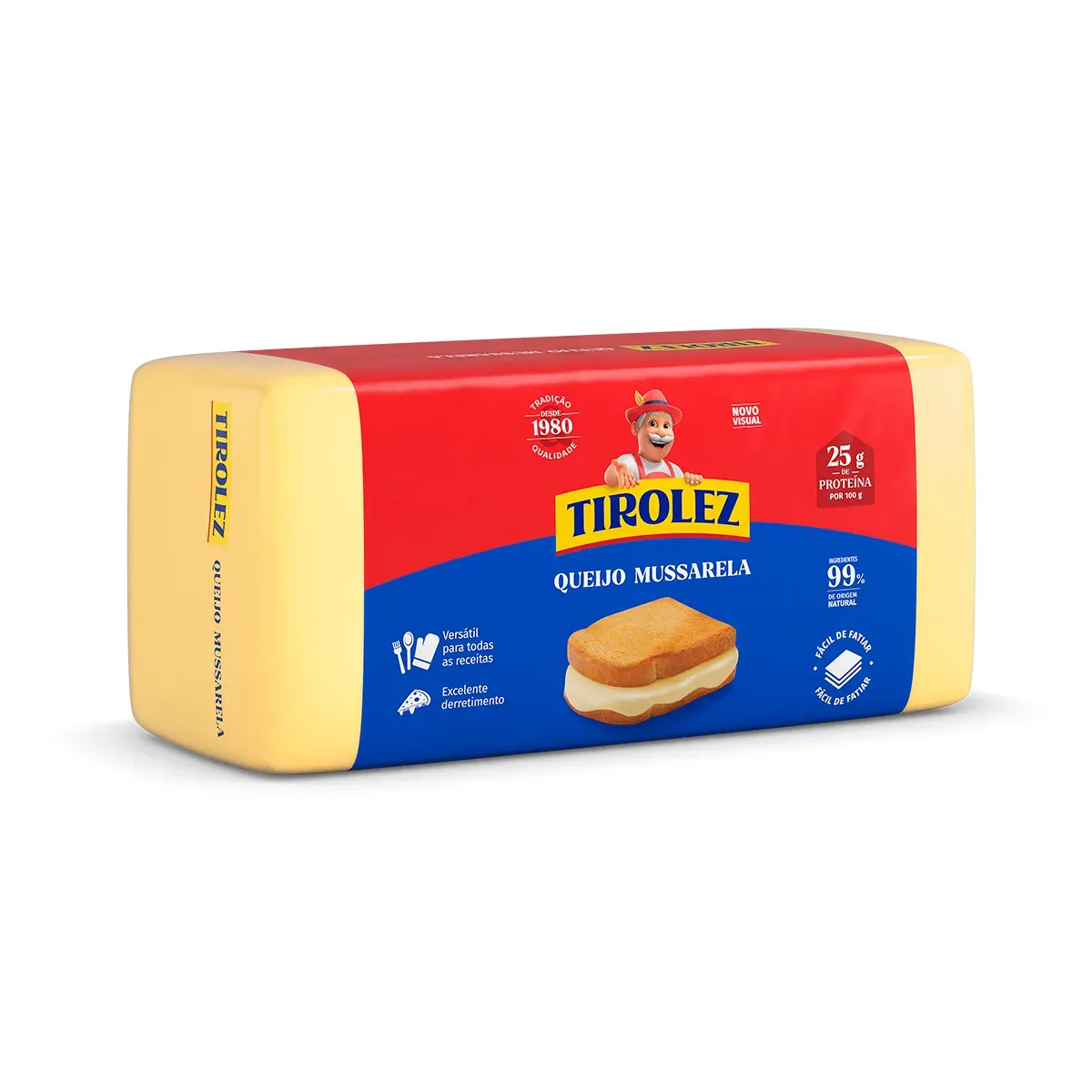 Queijo Mussarela Tirolez 380G