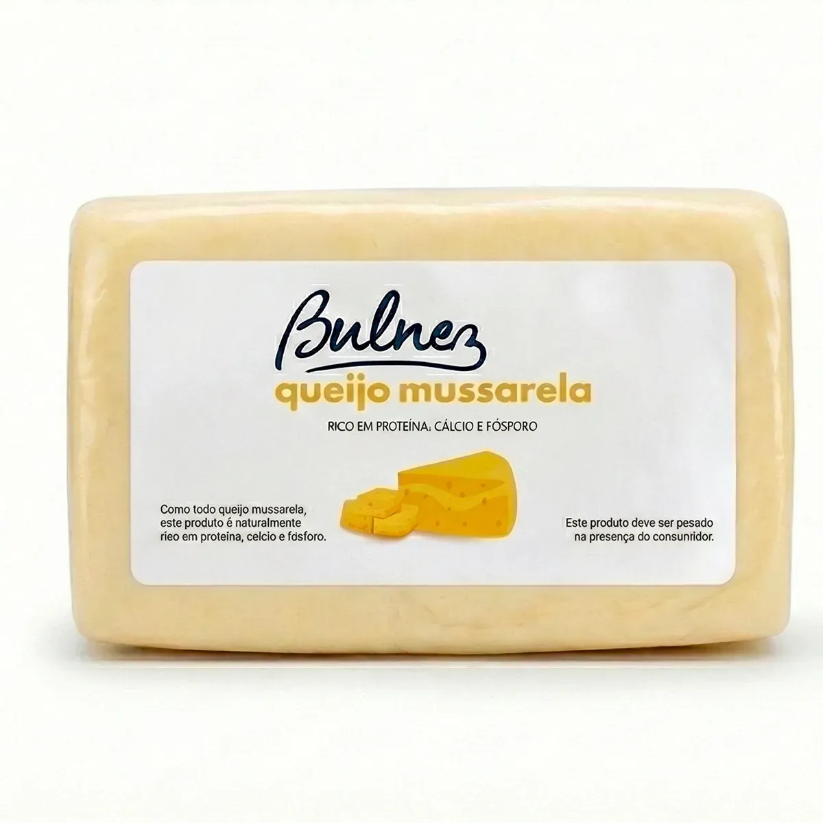 Queijo Mussarela Bulnez 1KG