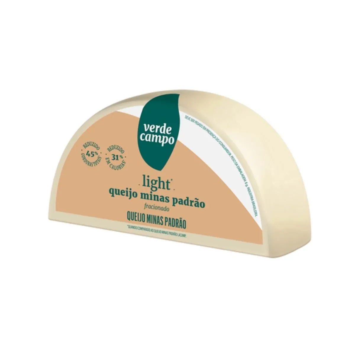 Queijo Minas Padrão Light Verde Campo 450G