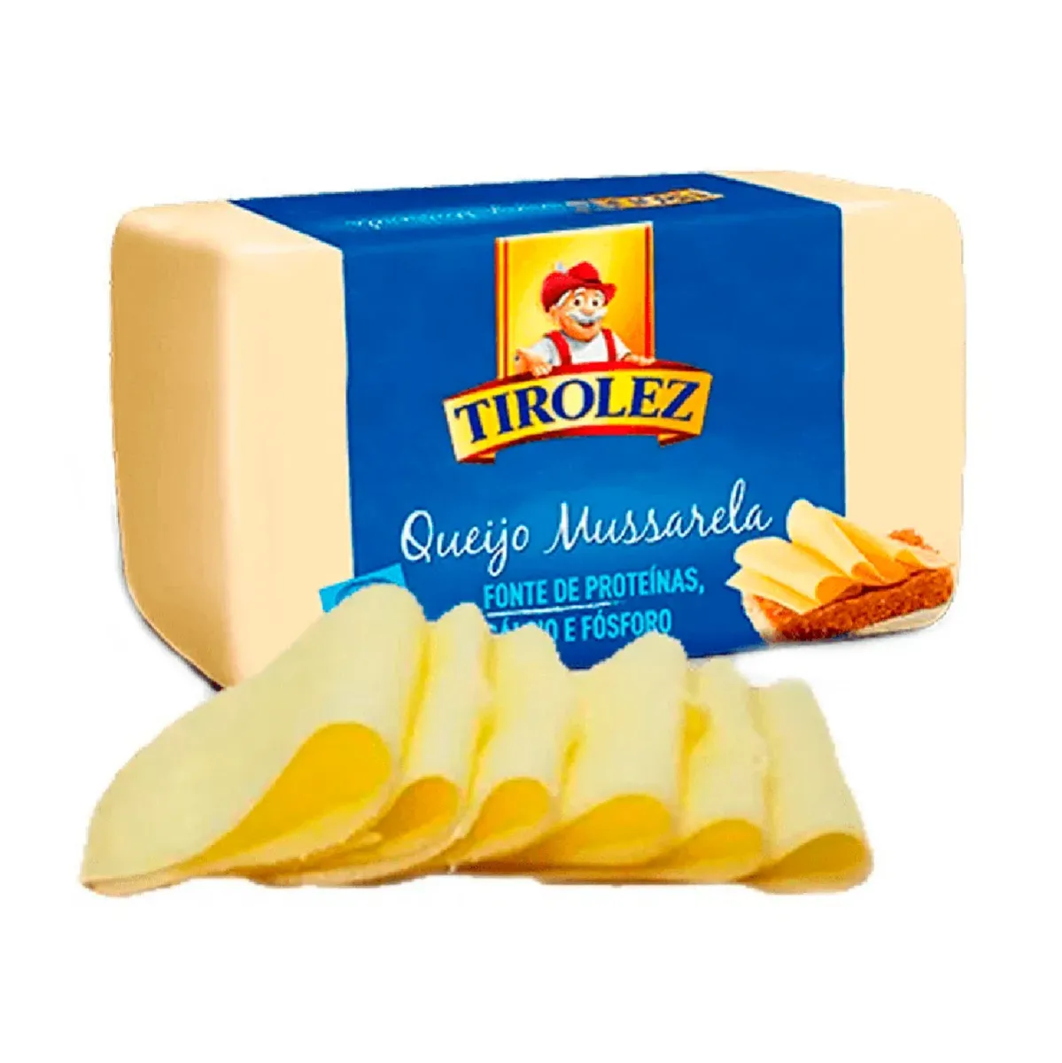 Queijo Mussarela Fatiado Tirolez 120G