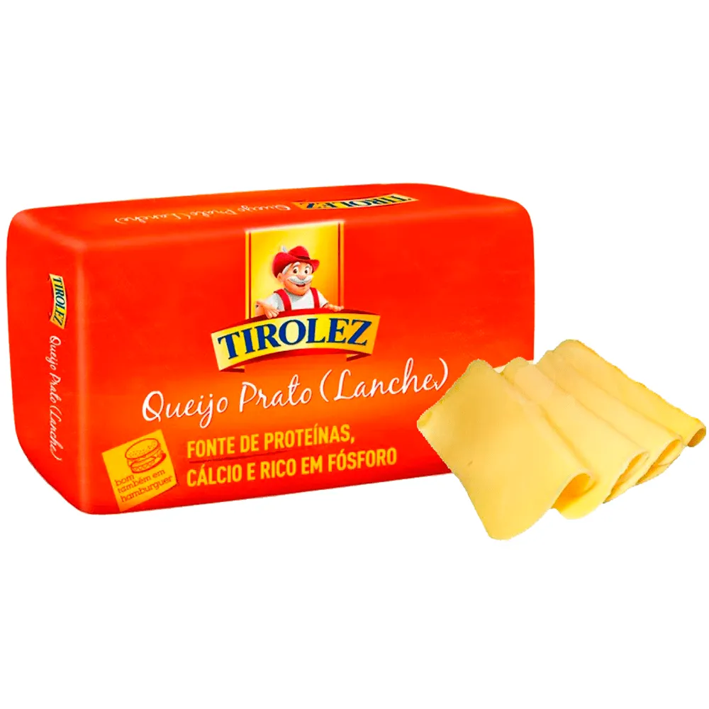 Queijo Prato Fatiado Tirolez 200G