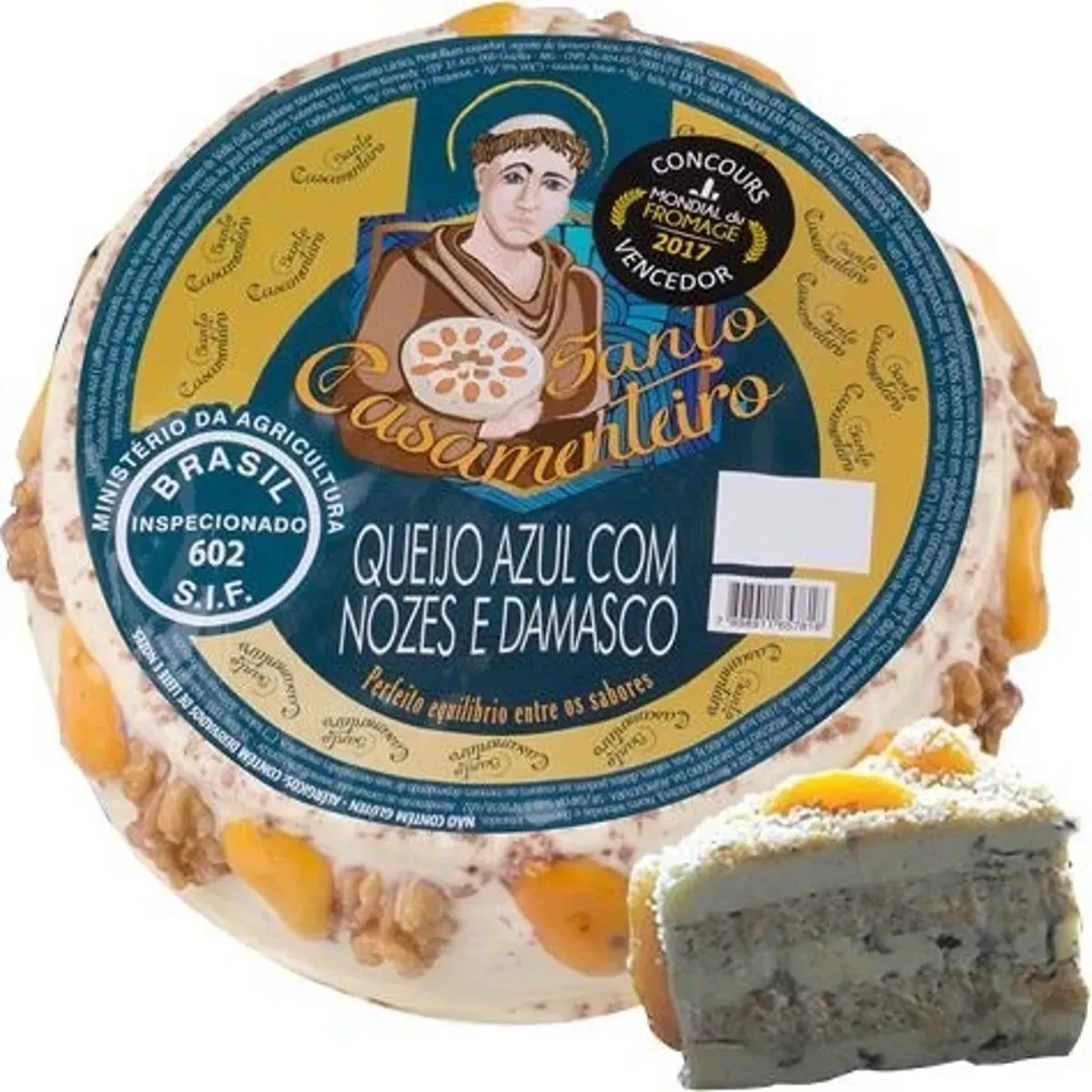 Queijo Azul de Minas Damasco Cruzilia 200G
