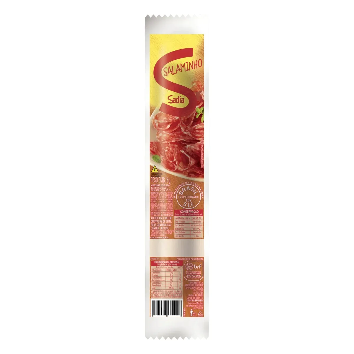 Salaminho Sadia 180G