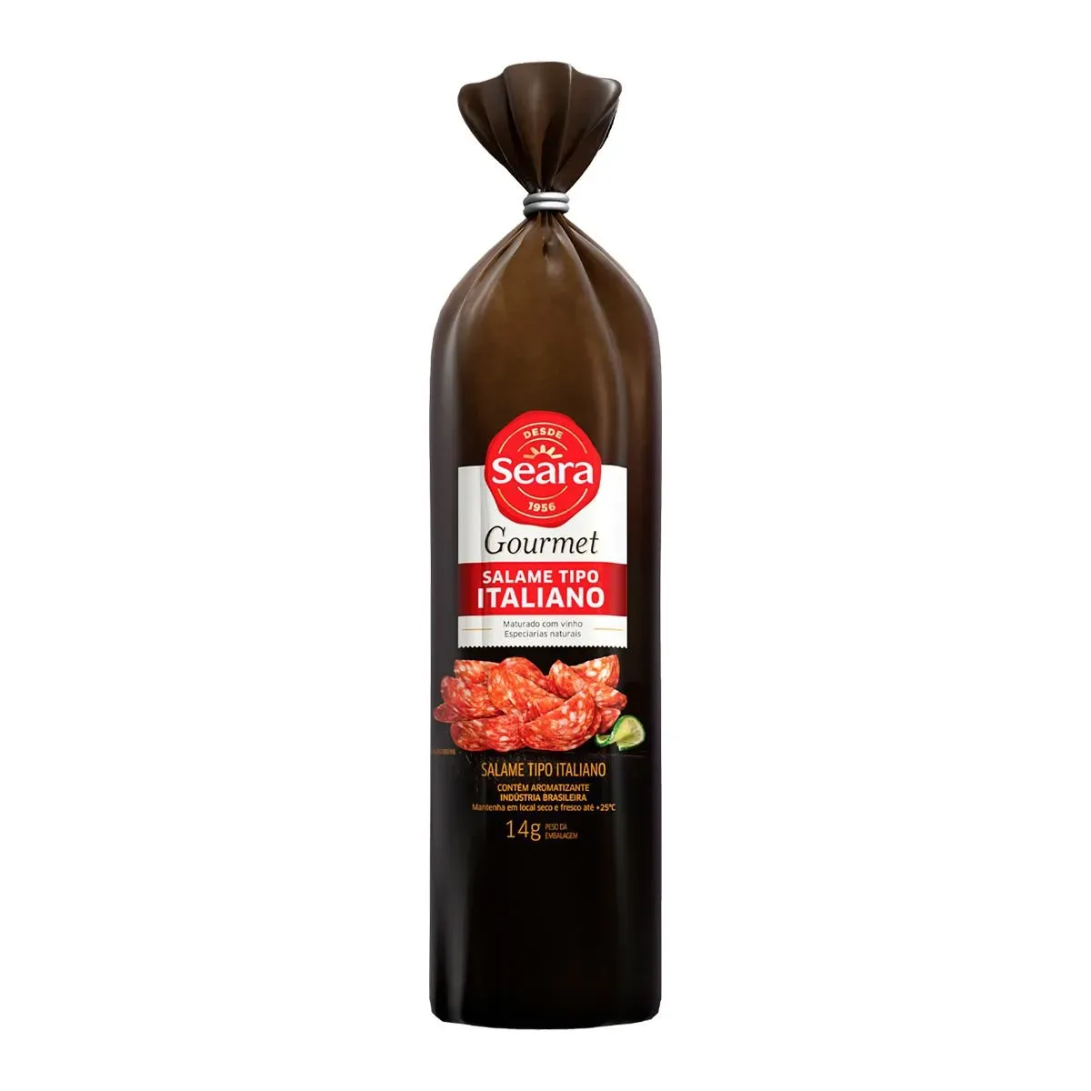 Salame Italiano Pequeno Seara Gourmet 350G