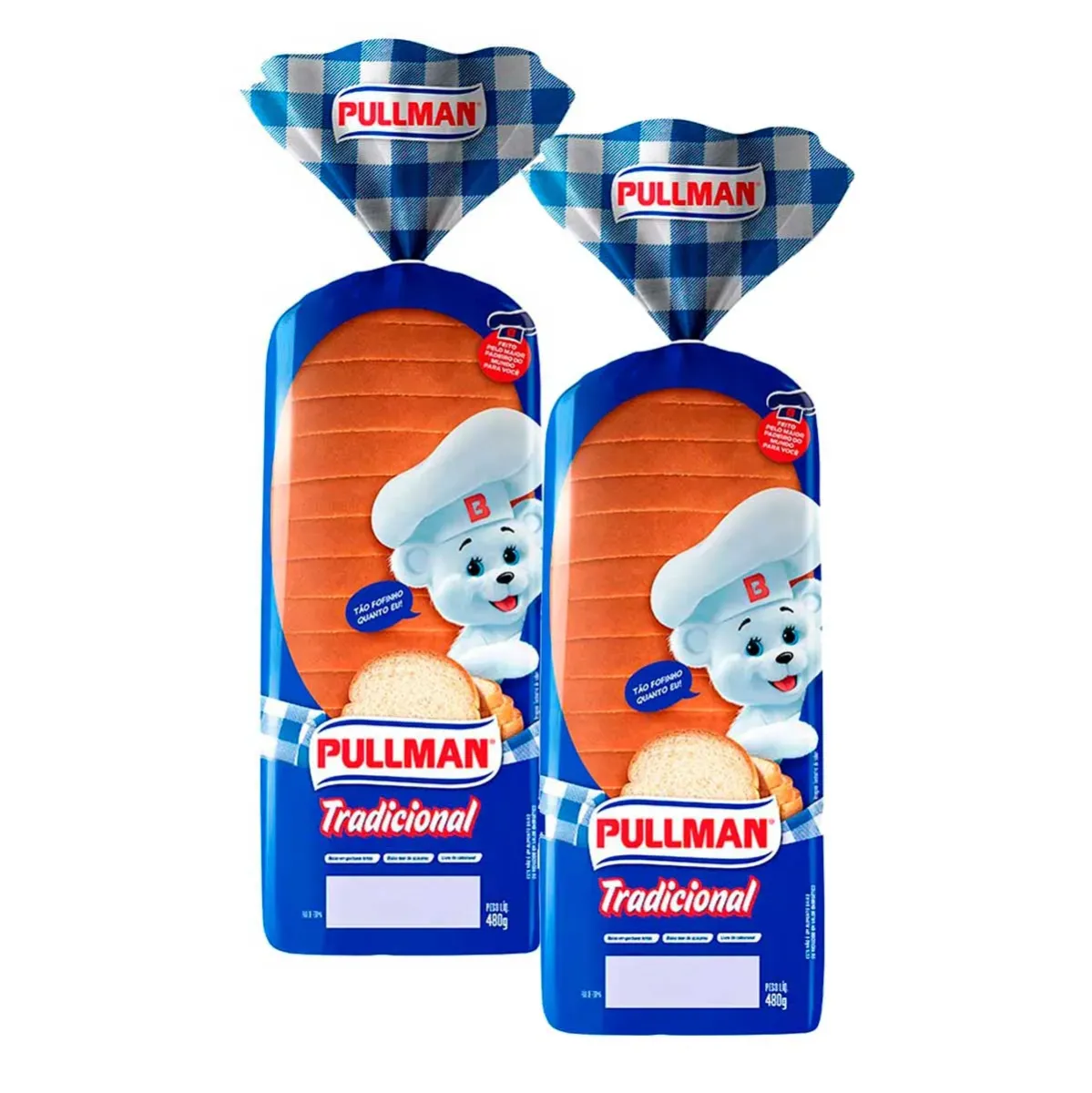 Pão de Forma Pullman 480G 2UN