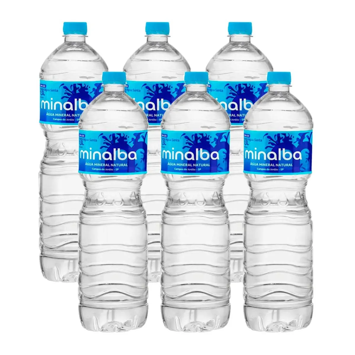Água Mineral sem Gás Minalba 1,5 Litros 6UN