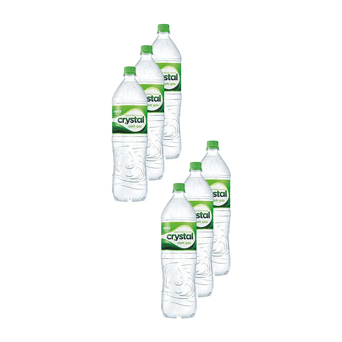 Água Mineral com Gás Crystal 1,5 Litros 6UN