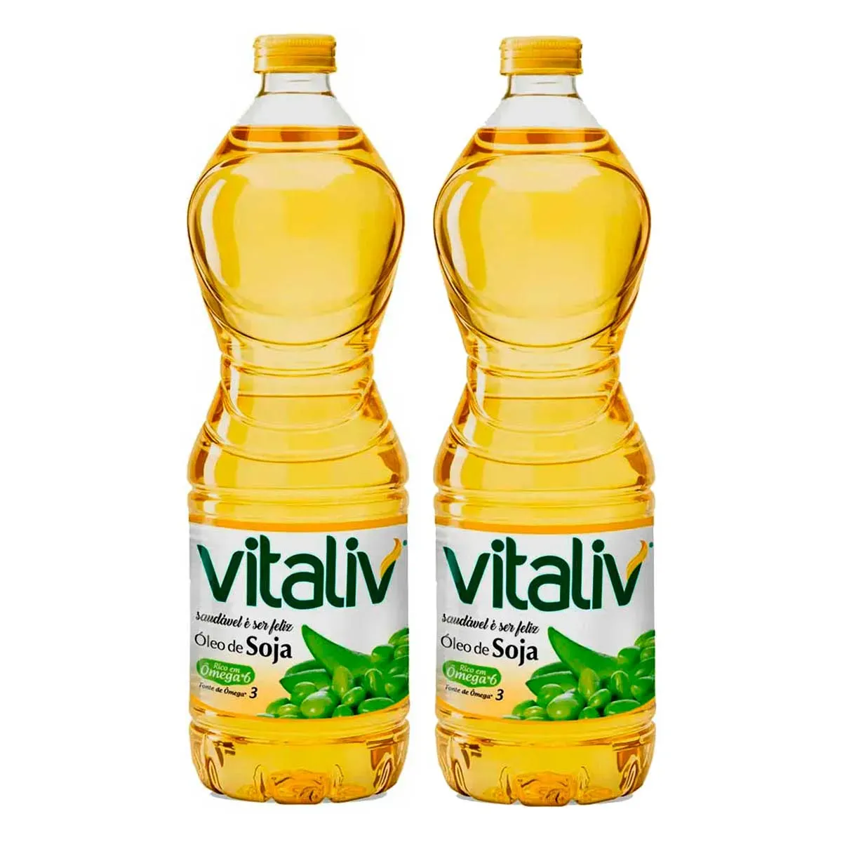 Óleo de Soja Vitaliv 900ML 2UN
