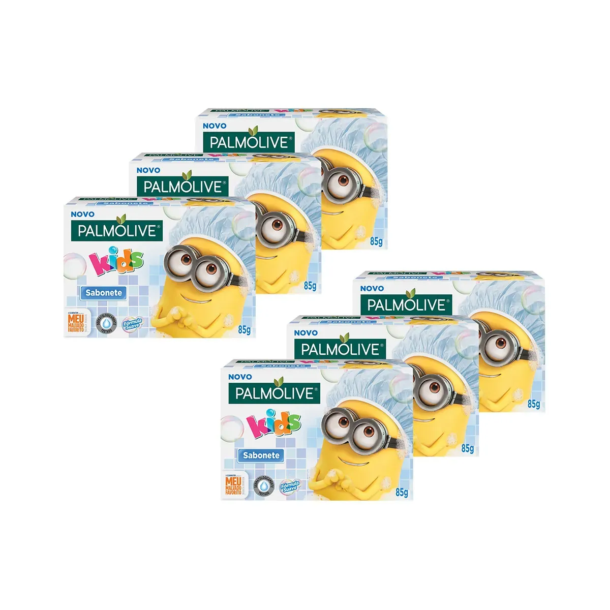 Kit Sabonete em Barra Infantil Palmolive 85G 6UN