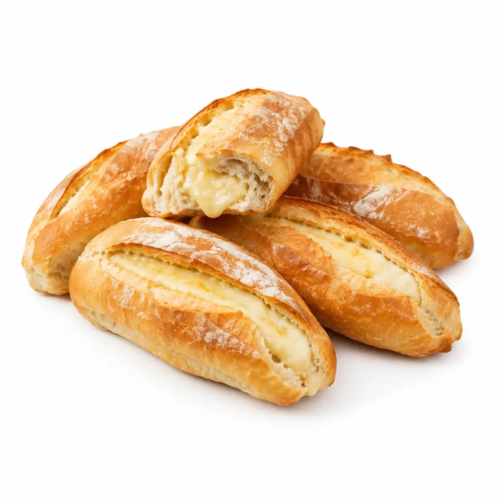 Baguete com queijo KG