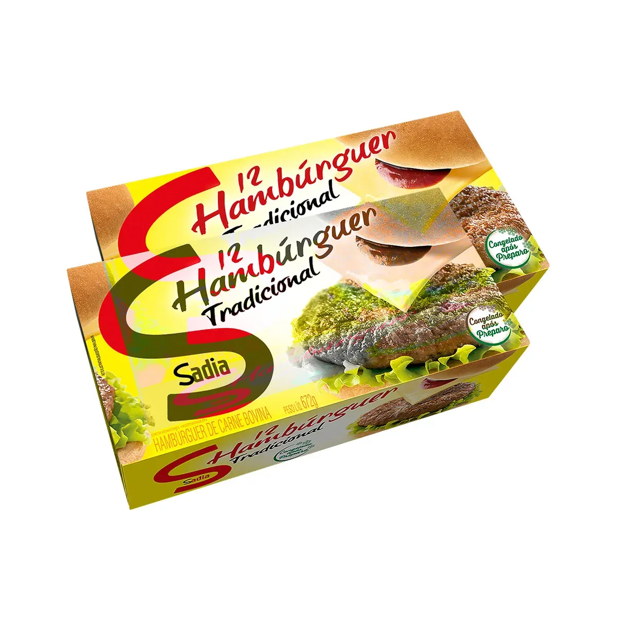Hambúrguer Bovino Sadia 2UN