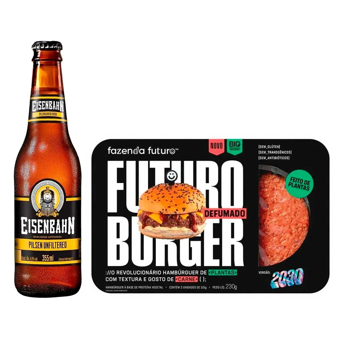 Combo Hambúrguer Planta Fazenda Futuro 230G