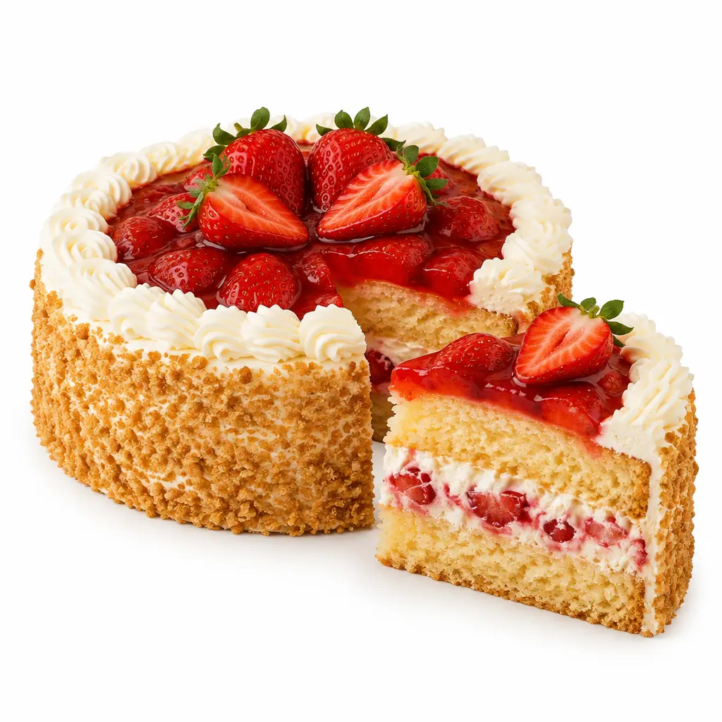 Bolo de morango KG