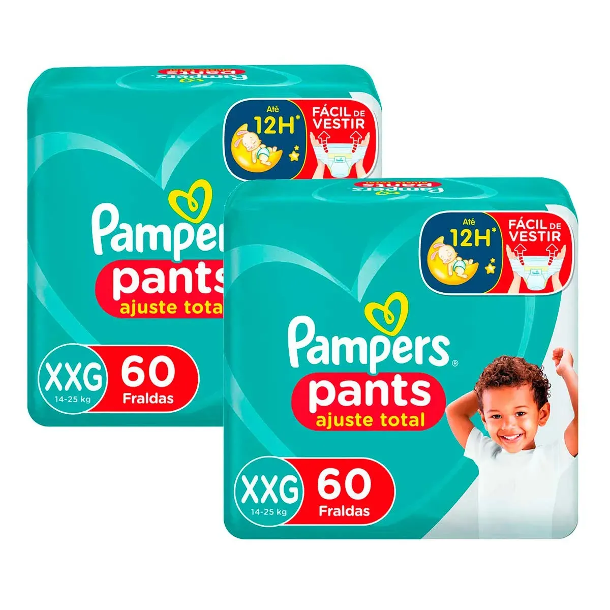 Fralda XXG Pants Ajuste Total Pampers 2UN