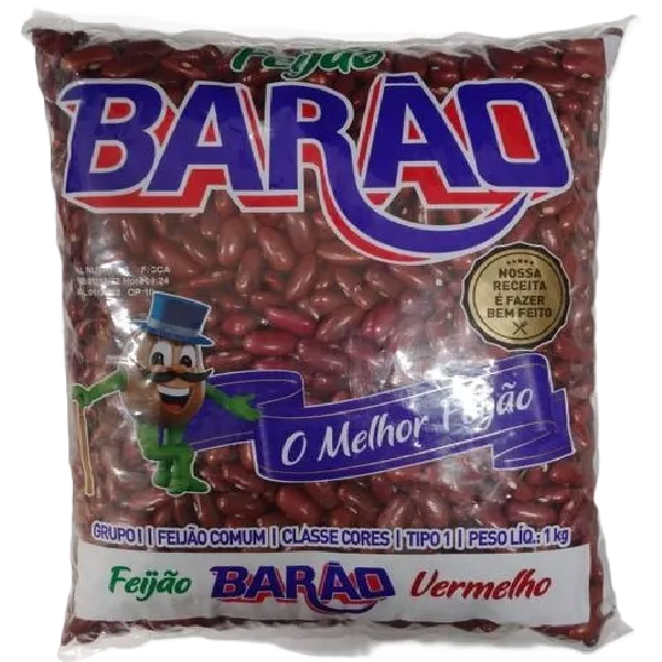 Feijão Vermelho Barão 1KG
