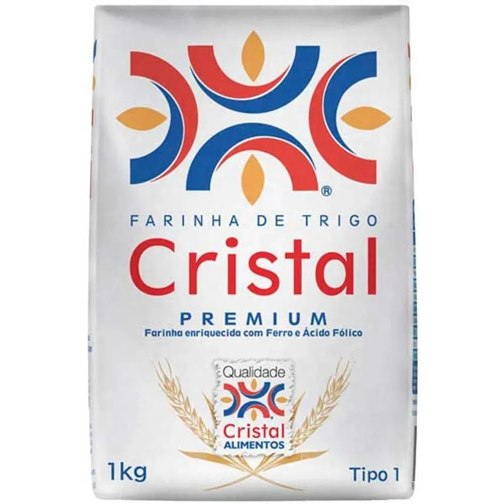 Farinha de Trigo Cristal 1KG