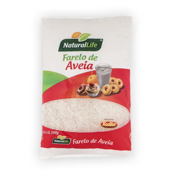 Farelo de Aveia Natural Life Kodilar 500G