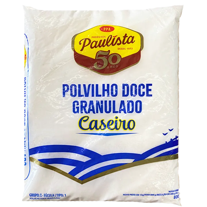Polvilho Doce PPA Granulado Caseiro 800G