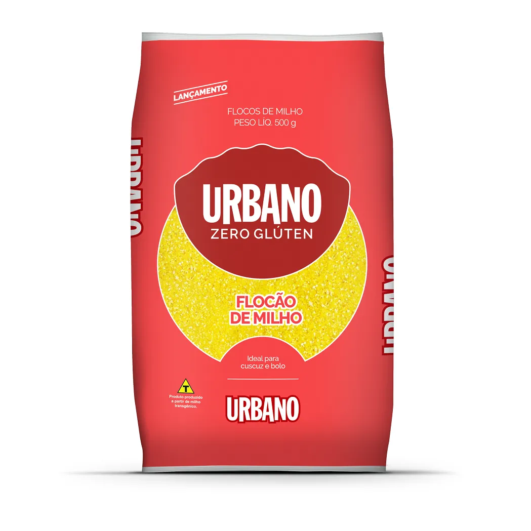 Flocos De Milho Flocão Zero Gluten Urbano 500G