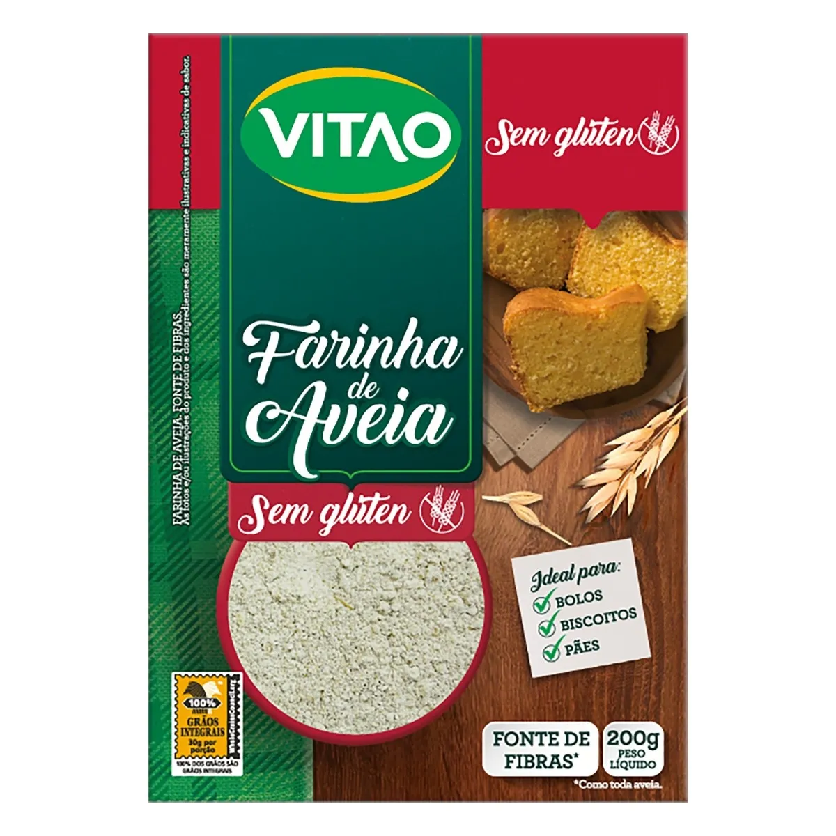 Farinha de Aveia Vitao 200G