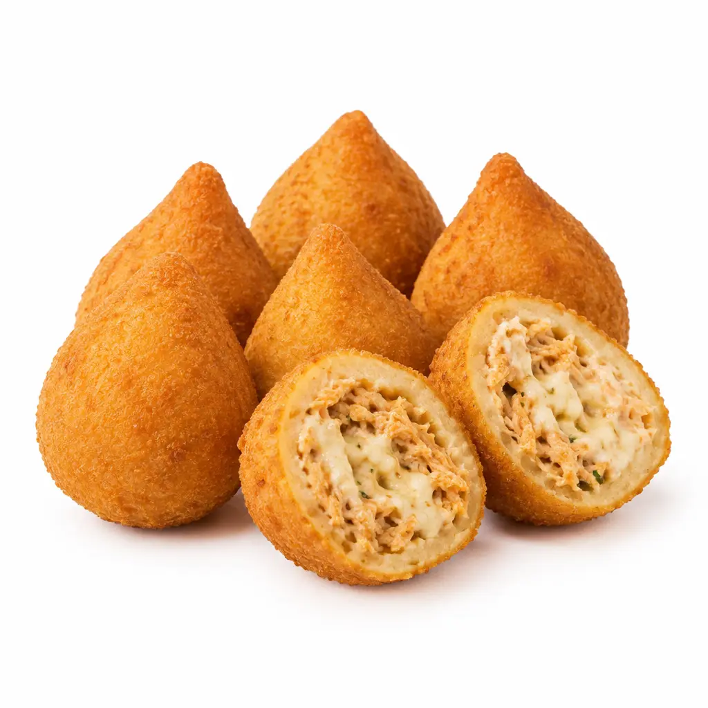 Coxinha de frango com requeijão KG