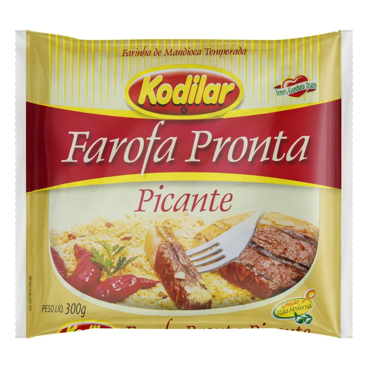 Farofa de Mandioca Picante Kodilar 300G