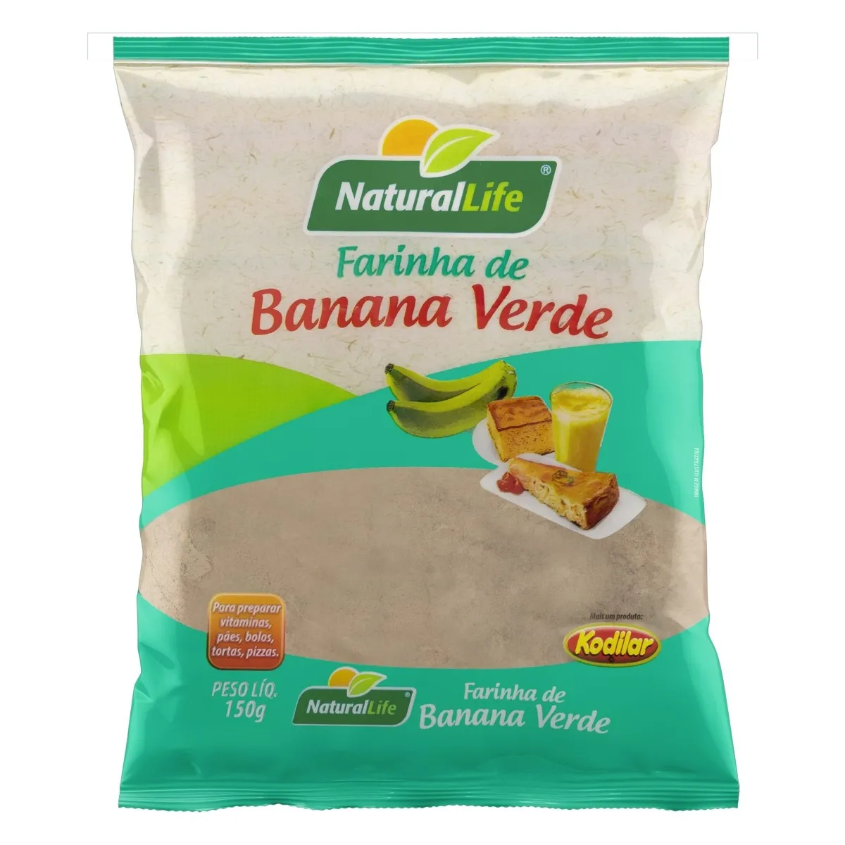 Farinha de Banana Verde Natural Life 150G