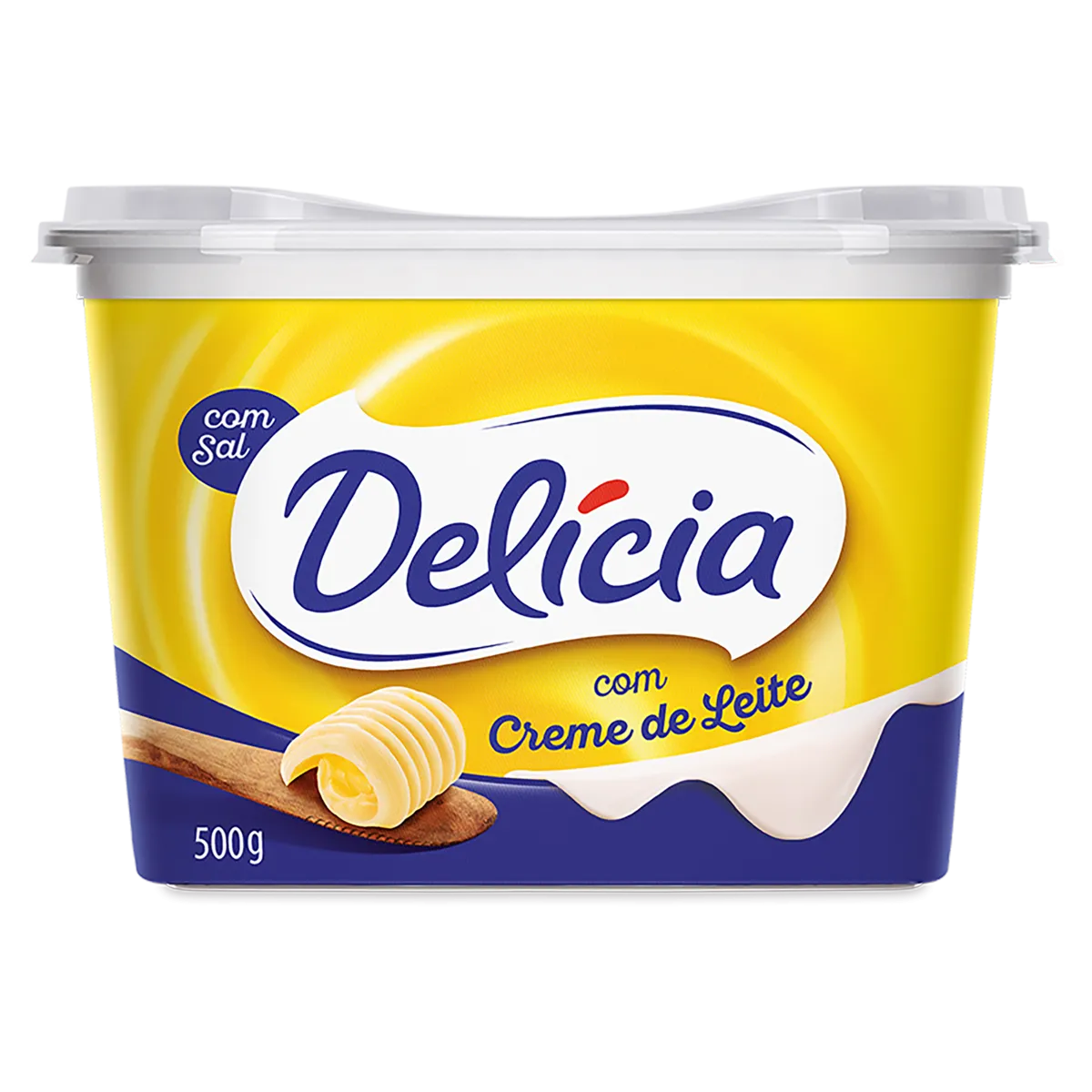 Margarina Delícia com Sal e Creme de Leite 500G