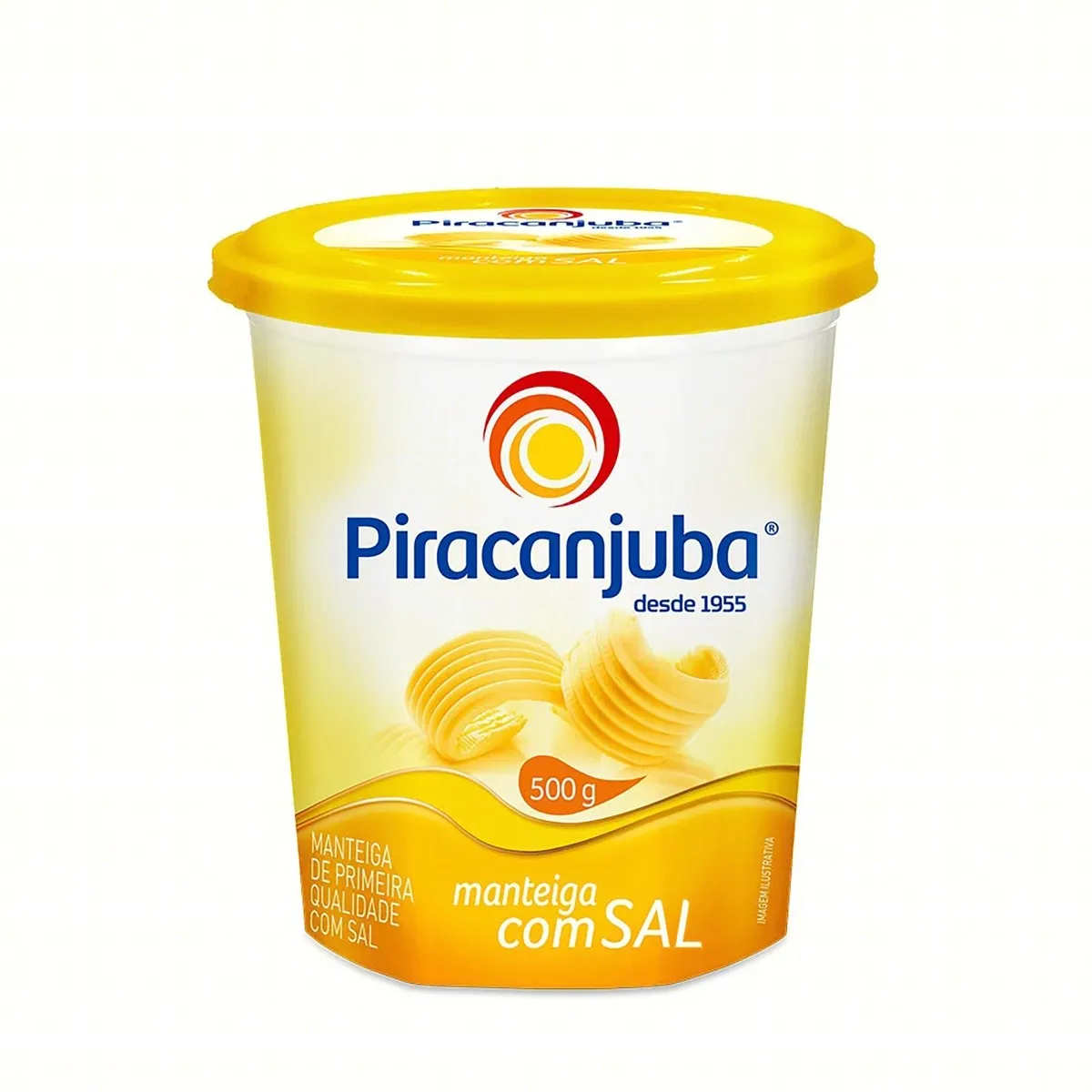 Manteiga Piracanjuba com Sal 500G
