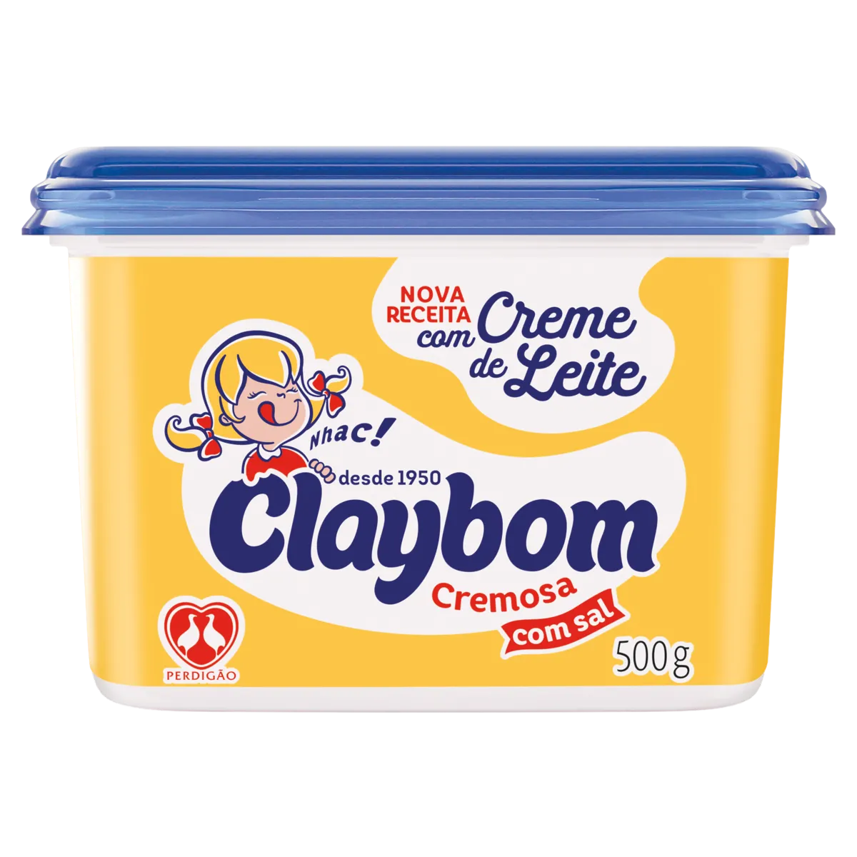 Margarina Cremosa Claybom Sal Creme Leite 500G
