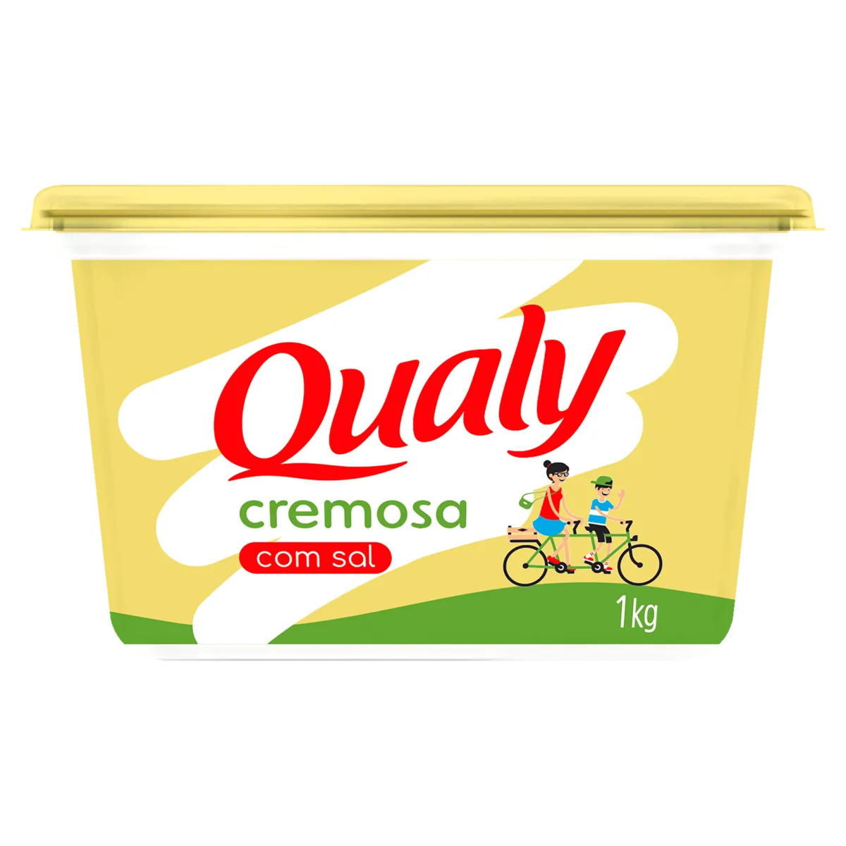 Margarina Cremosa Qualy com Sal 1KG