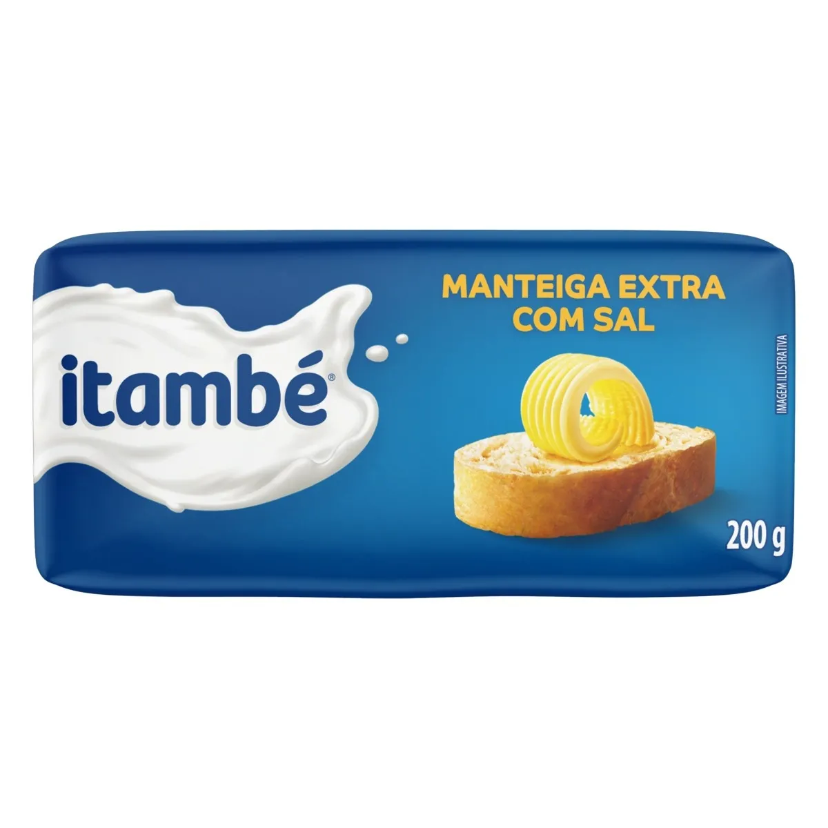 Manteiga Extra com Sal Itambé 200G