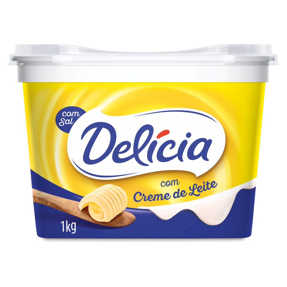 Margarina Delícia com Sal e Creme de Leite 1KG